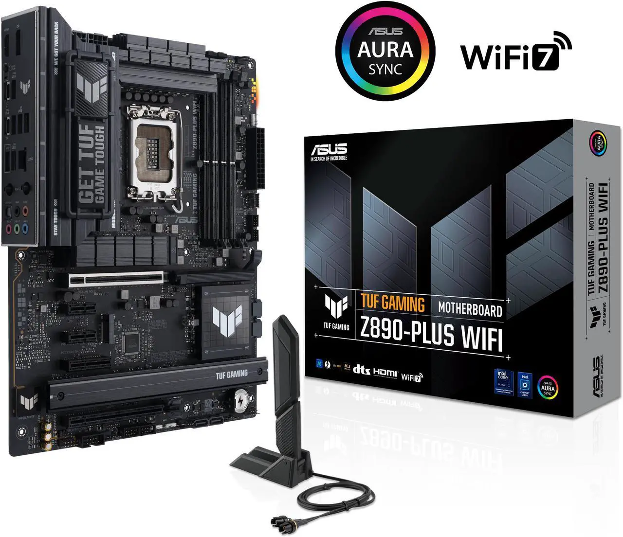 ASUS TUF GAMING Z890-PLUS WIFI Z890 LGA 1851 ATX motherboard · foto 1 de 4