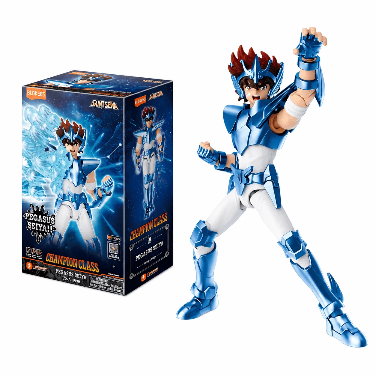 Blokees - Saint Seiya - Clase Campeón - 04: Kit Modelo Pegasus Seiya · foto 1 de 3